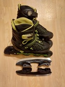 Łyżwo-rolki używane regulowane 2w1