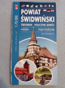 Powiat świdwiński mapa