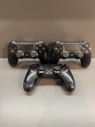 Zestaw oryginalnych padów Sony Playstation 4 v1 JDM-001, JDM-010, JDM-020