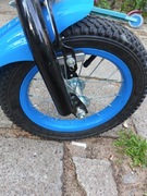 Rowerek dziecięcy 12 cali niebieski dla chłopca 