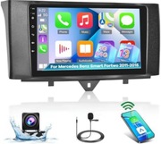 „Android radio / stacja multimedialna 2DIN Smart Fortwo Forfour 2011–2015