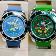 2 x Zegarek Seiko Mickey Mouse Myszka Miki automatyczny automatic