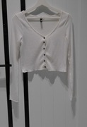 *H&M* fajna bluzeczka cienki sweterek 36 S