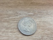 Półkorona (half crown) z 1967 roku Elżbieta II