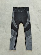 Legginsy termiczne bielizna damska bezszwowa 3/4 roz. M