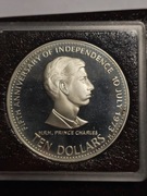 10 dolarów Bahamy 45,36g Ag 0,925 srebro 