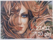 Obrazy haftowane krzyzykiem