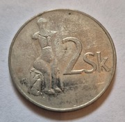 Moneta 2 korony Słowacja 1993