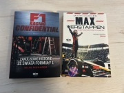 Zestaw książek: F1 Racing Confidential i Max Verstappen Niepowstrzymany