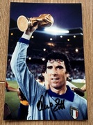 Dino Zoff FIFA 100 - oryginalny autograf 10x15 cm