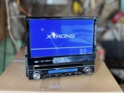 Radio z wysuwanym ekranem Xtrons D-714G dotykowy ekran Bt Aux USB CD Mo3 Sd