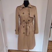 Medicine damski trencz płaszcz z bawełną klasyczny elegancki M