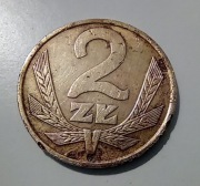 Numizmatyka Moneta 2 zł/1977