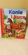Konie i kuce Książka z okienkami