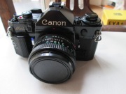 CANON A1 Z OBIEKTYWEM 50 / 1,8