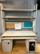 Zestaw biurko i regał meble VOX  młodzieżowe chłopiec