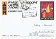 1990 - Olsztyn 2 - Taxe percue, opłata gotówkowa