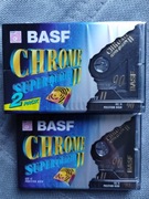 Kaseta magnetofonowa BASF chrom II super quality  trzy sztuki 