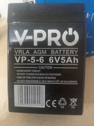 Akumulatory żelowe 6V 5AH V-PRO