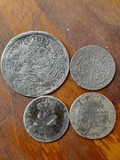 Zestaw monet srebrnych 