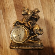 Zegar kominkowy Adler Napoleon, stojący na biurko, przycisk do papieru