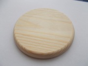 Podstawka okrągła toczona sosna pod figurki modele