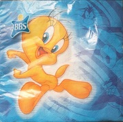 Serwetki papierowe KANAREK TWEETY LOONEY TUNES 4  20 szt