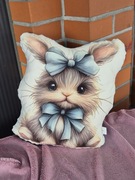 Poduszka maskotka króliczek 37cm urodziny prezent królik 