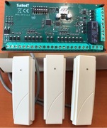 Satel Integra expander INT-R i  trzy czytniki CZ-EMM2 cena za komplet