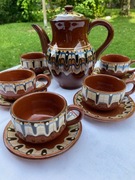 komplet kawowy z ceramiki - Bułgaria