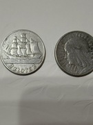 2zł srebne Żaglowiec1936r. i kobieta 1934r