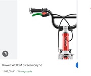 Zamienię Woom3 ma używany woom 5 lub woom 6