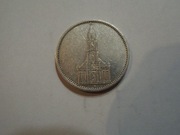 Niemcy. Wierza 5 marek. 1935 rok.