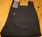Spodnie Levis 527 Slim BootCut 33/32 czarne NOWE z metkami