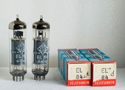 EL84  TELEFUNKEN  - para - te  same  numery - NIE  UŻYWANE, NOWE