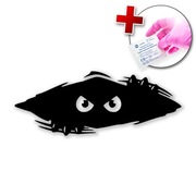 NAKLEJKA NA SAMOCHÓD AUTO LAPTOP - PEEKING MONSTER