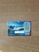 Stara karta bankomatowa Bank Pekao SA