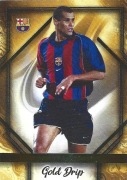TOPPS TEAM SET FC BARCELONA 2023/2024 RIVALDO GOLD DRIP GD-1