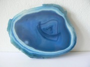 Agat niebieski plaster 13 cm