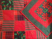 Narzuta-patchwork "Pod choinkę"