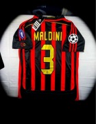 (M) MALDINI 3 MILAN 06/07 LIGA MISTRZÓW RETRO KOSZULKA NOWA KOLEKCJONERSKA