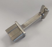 Podpora poręczy Ø42,4 mm dla profilu 40 x 40 x 2,0 mm, stal nierdzewna