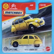 MATCHBOX 1970 Citroen 2CV jak hot wheels