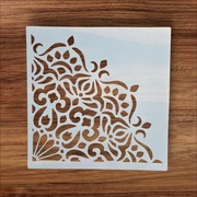 Szablon Mandala -wzór 60x60cm szablon 30x30cm, malarski tynk ozdobny Nr 9