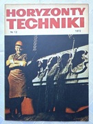 Horyzonty Techniki Nr. 12 , 1972r, miesięcznik naukowo-techniczny, PRL