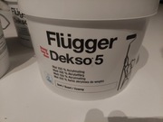 Farba Flugger dekso 5 zmywalna czarny mat, oryginalnie zamknięte