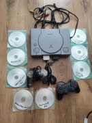 Playstation 1 Przer+2pad+okablowanie+karta pam