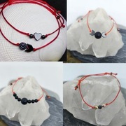 BRANSOLETKA MINIMALISTYCZNA Handmade, kamienie naturalne REGULOWANE