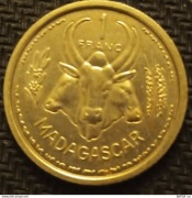 1 FRANK 1948 MADAGASKAR UNIA FRANCJA ESSAI /Cu-Ni/  