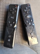 Dwa kontrolery ruchu zamienniki Remote Controler do konsoli Nintendo Wii 